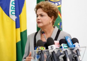 Brasília - DF, 16/03/2015. Presidenta Dilma Rousseff durante coletiva de imprensa. Foto: Roberto Stuckert Filho/PR.